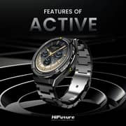 HiFuture Active 1.43″ AMOLED Smartwatch with Fitness Tracking - Silver
