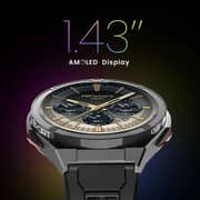 HiFuture Active 1.43″ AMOLED Smartwatch with Fitness Tracking - Silver