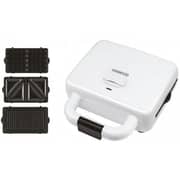 Kenwood 3-in-1 Sandwich Maker with Waffle & Grill Plates – SMP84.C0WH