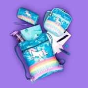 Fringoo Personalised Unicorn Clouds Lunch Bag