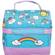 Fringoo Retro Rainbow World Lunch Bag