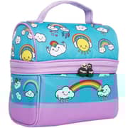 Fringoo Retro Rainbow World Lunch Bag