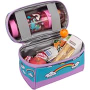 Fringoo Retro Rainbow World Lunch Bag