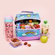 Fringoo Retro Rainbow World Lunch Bag