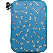 Fringoo Pug Dog & Bones Hard Top Pencil Case