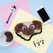 Fringoo Pug Dog Plush Sleeping Mask