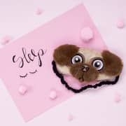 Fringoo Pug Dog Plush Sleeping Mask