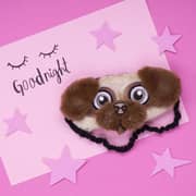 Fringoo Pug Dog Plush Sleeping Mask