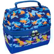 Fringoo Retro Camo Dinosaurs Lunch Bag