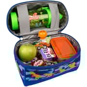 Fringoo Retro Camo Dinosaurs Lunch Bag