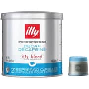 Illy Decaffeinated Medium Roast Espresso Capsules 140g (Pack of 1pc)