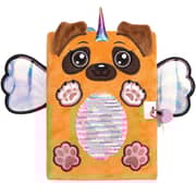 Fringoo Pug Dog Wings Secret 3D Diary