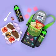 Fringoo Dinosaurs Skaters Strap Lunch Bag