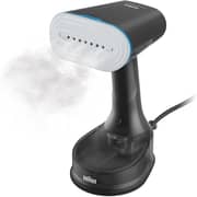 Braun QuickStyle 5 Handheld Garment Steamer, 150ml, 1200 Watt, Black and Blue - GS5031BL