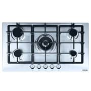 Ocean Gas Built-in Hob, 90 cm, 5 Burners, Stainless Steel - OHGFR95IPROSVC