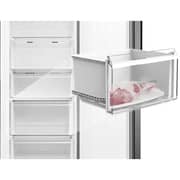 Toshiba No Frost Upright Freezer, 7 Drawers, Digital Display, Morandi Grey, Model GR-RU312WE-DMN (06)
