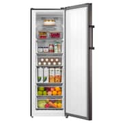 Toshiba No Frost Upright Freezer, 7 Drawers, 238 L, Digital Display, Silver, GR-RU312WE-DMN (57)