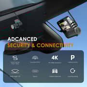 Rexing BBY-V1PFLEX-X4 V1P Flex X4 4K WiFi Dual Dash Camera