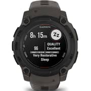 Garmin 010-02932-00 Instinct E Smartwatch Black With Charcoal Band