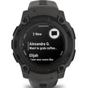 Garmin 010-02932-00 Instinct E Smartwatch Black With Charcoal Band