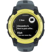 Garmin 010-02932-01 Instinct E Smartwatch Electric Lime With Twilight Band