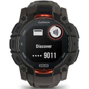 Garmin 010-02935-00 Instinct 3 Smartwatch Black With Charcoal Band