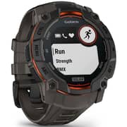 Garmin 010-02935-00 Instinct 3 Smartwatch Black With Charcoal Band