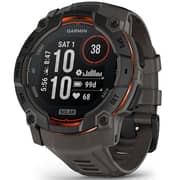 Garmin 010-02935-00 Instinct 3 Smartwatch Black With Charcoal Band