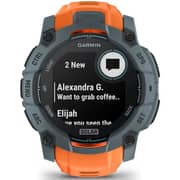 Garmin 010-02935-01 Instinct 3 Smartwatch Twilight With Solstice Band