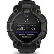 Garmin 010-02936-00 Instinct 3 Smartwatch Black