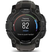Garmin 010-03020-00 Instinct 3 Smartwatch Black With Charcoal Band