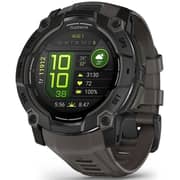 Garmin 010-03020-00 Instinct 3 Smartwatch Black With Charcoal Band