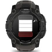 Garmin 010-03020-00 Instinct 3 Smartwatch Black With Charcoal Band