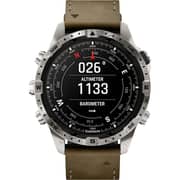 Garmin MARQ Adventurer Gen 2 Damascus 30.4mm AMOLED Touchscreen Display, Premium Smartwatch, Damascus Steel Edition