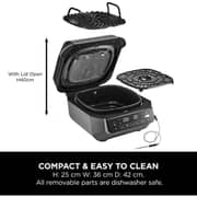 Ninja 5-in-1 Indoor Grill With Air Fryer EG351ME