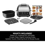 Ninja 5-in-1 Indoor Grill With Air Fryer EG351ME