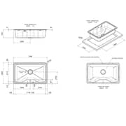 Apell Stainless Steel Kitchen Sink 1pc