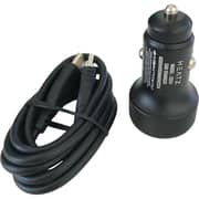 Heatz Digital Car Charger Black