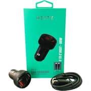 Heatz Digital Car Charger Black