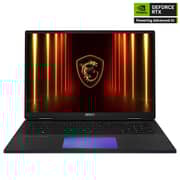 MSI Titan 18HX AI Gaming (2025) Laptop – NVIDIA GeForce RTX 5090 Graphics 24GB / Intel Core Ultra 9-285HX - 2nd Series / 18inch UHD+ / 4TB SSD / 64GB RAM / Windows 11 Home / English & Arabic Keyboard / Core Black / Middle East Version – [A2XWJG]