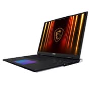 MSI Titan 18HX AI Gaming (2025) Laptop – NVIDIA GeForce RTX 5090 Graphics 24GB / Intel Core Ultra 9-285HX - 2nd Series / 18inch UHD+ / 4TB SSD / 64GB RAM / Windows 11 Home / English & Arabic Keyboard / Core Black / Middle East Version – [A2XWJG]