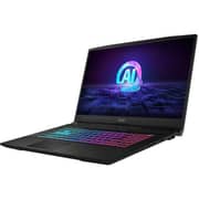 MSI Katana A17 AI Gaming (2025) Laptop - AMD Ryzen 9-8945HS / 17.3inch FHD / 512GB SSD / 16GB RAM / 8GB NVIDIA Geforce RTX 4060 Graphics / Windows 11 Home / English & Arabic Keyboard / Black / Middle East Version - [B8VF]