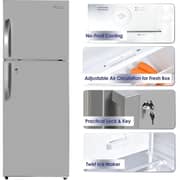 Super General 333L No Frost Energy Efficient Inox Top Mount Refrigerator – KSGR410