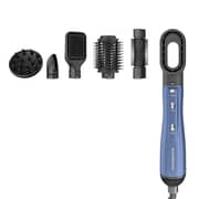 Rush Brush +6 Ceramic Air Styler, 3 Temperatures - Navy Blue