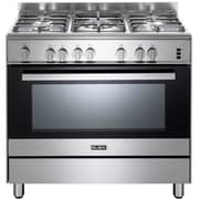Elba Gas Cooker with Glass Lid & Safety Features, 90x60cm – CBX965GSA