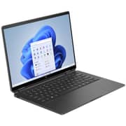 HP Spectre x360 (2025) AI PC - 1st Series / Intel Core Ultra 7-155H / 14inch 3K / 1TB SSD / 16GB RAM / Shared Intel Arc Graphics / Windows 11 Home / English & Arabic Keyboard / Nightfall Black Aluminium / Middle East Version - [14-EU0009NE]