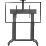 NB Ergonomic Motorized TV Floor Stand Black
