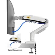NB Ergonomic Monitor Arm White