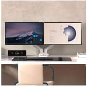 NB Ergonomic Monitor Arm White