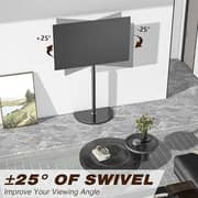 Swivel Floor TV Stand For 32